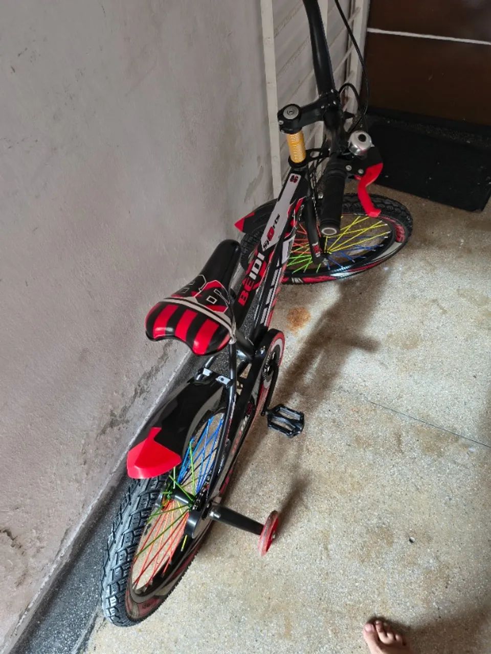 Bike Aro 20 c/ rodinhas  - Foto 5