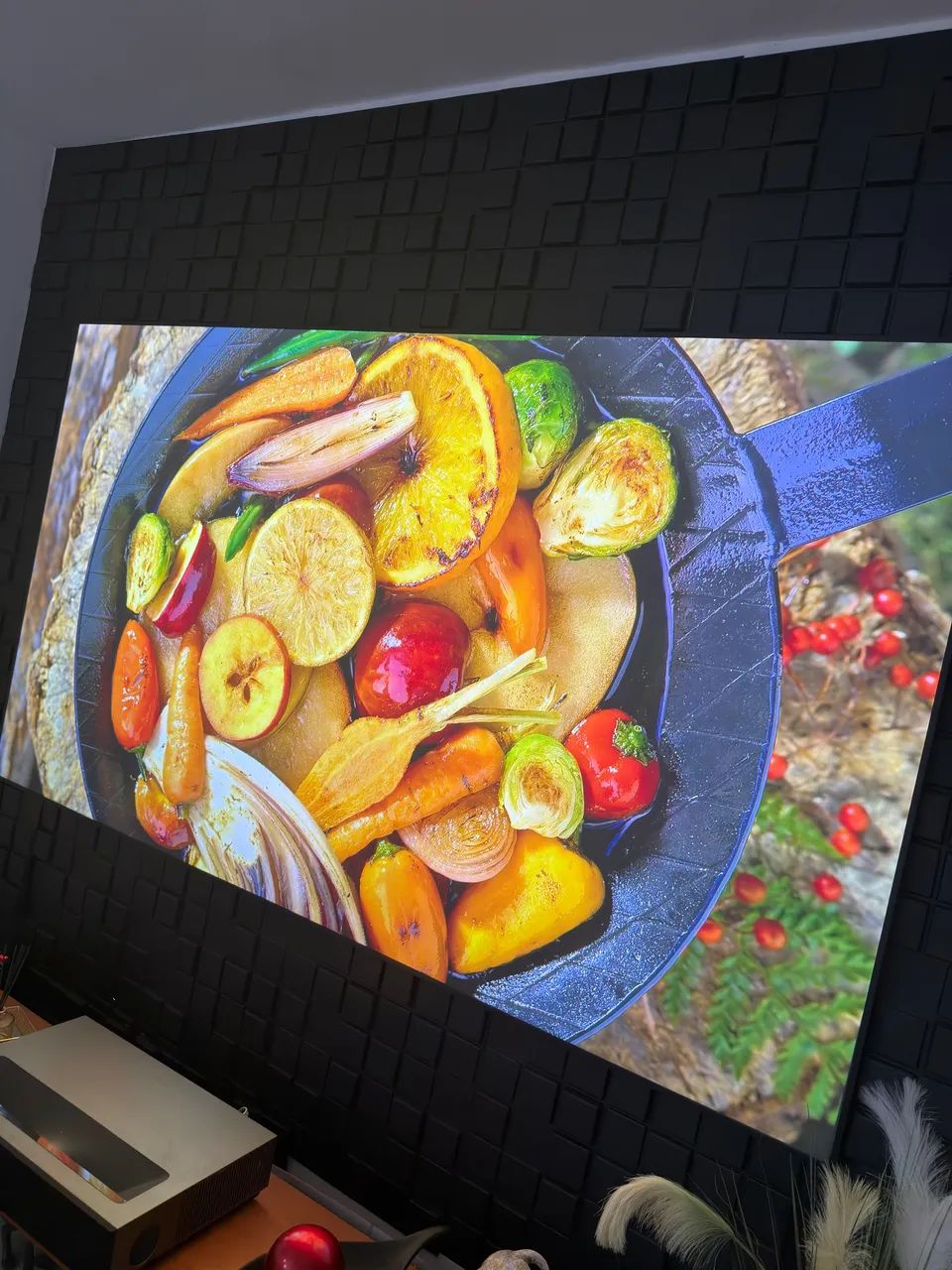 Projetor Formovie Theather + Tela ALr para preço para sair rápido . - Foto 3