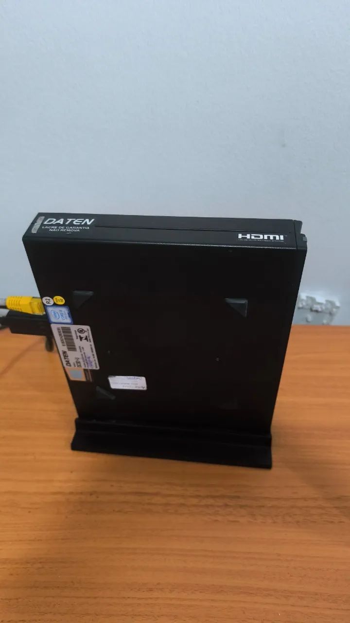 VENDO mini pc DATEN DC3D-U,  - Processador Intel Core i3-8100T / 3.10GHz (OITAVA GERAÇÃO)  - Foto 3