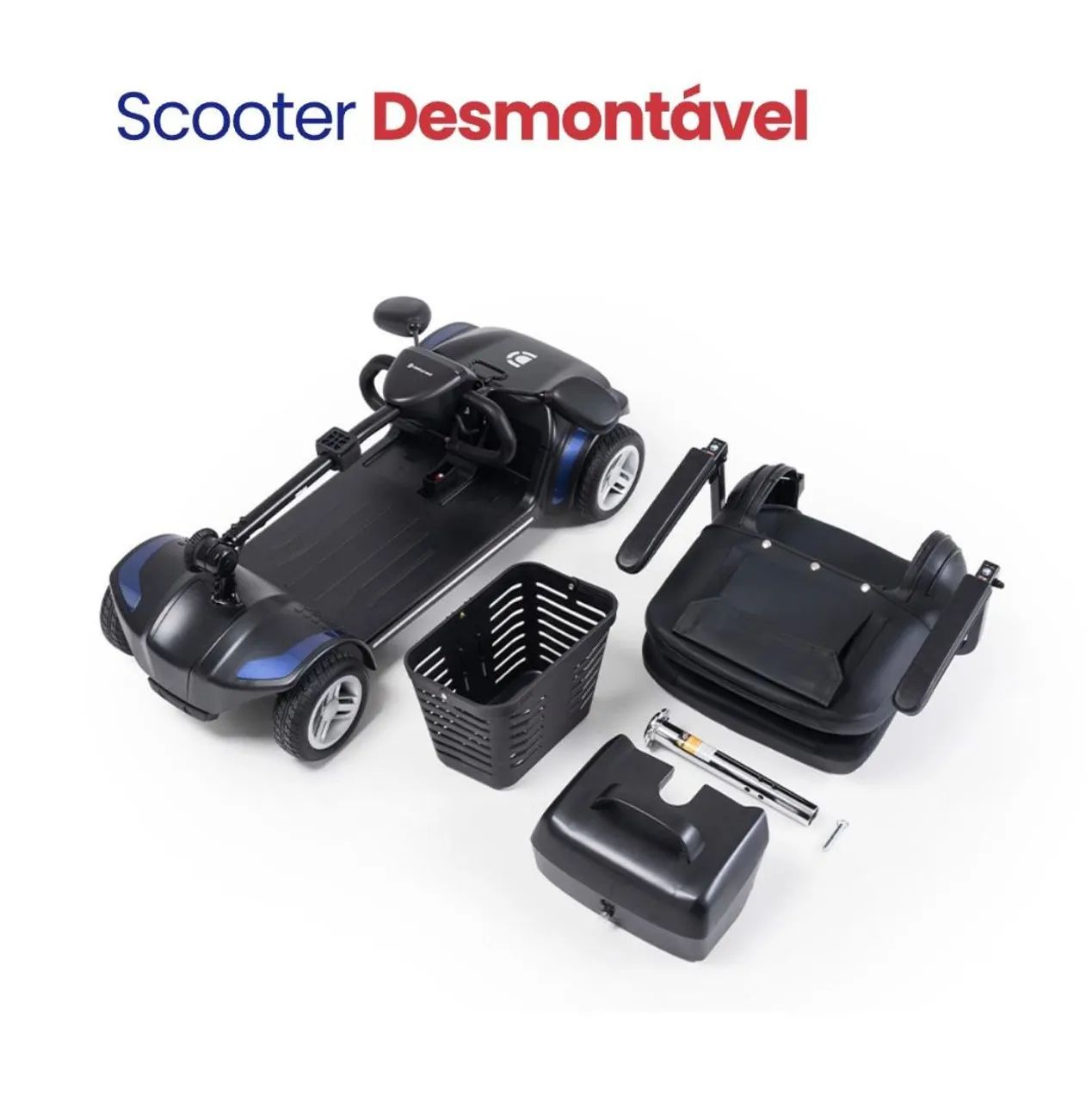 Carro elétrico idoso ou Scooter elétrica idoso ou portadores de necessidades especiais  - Foto 5