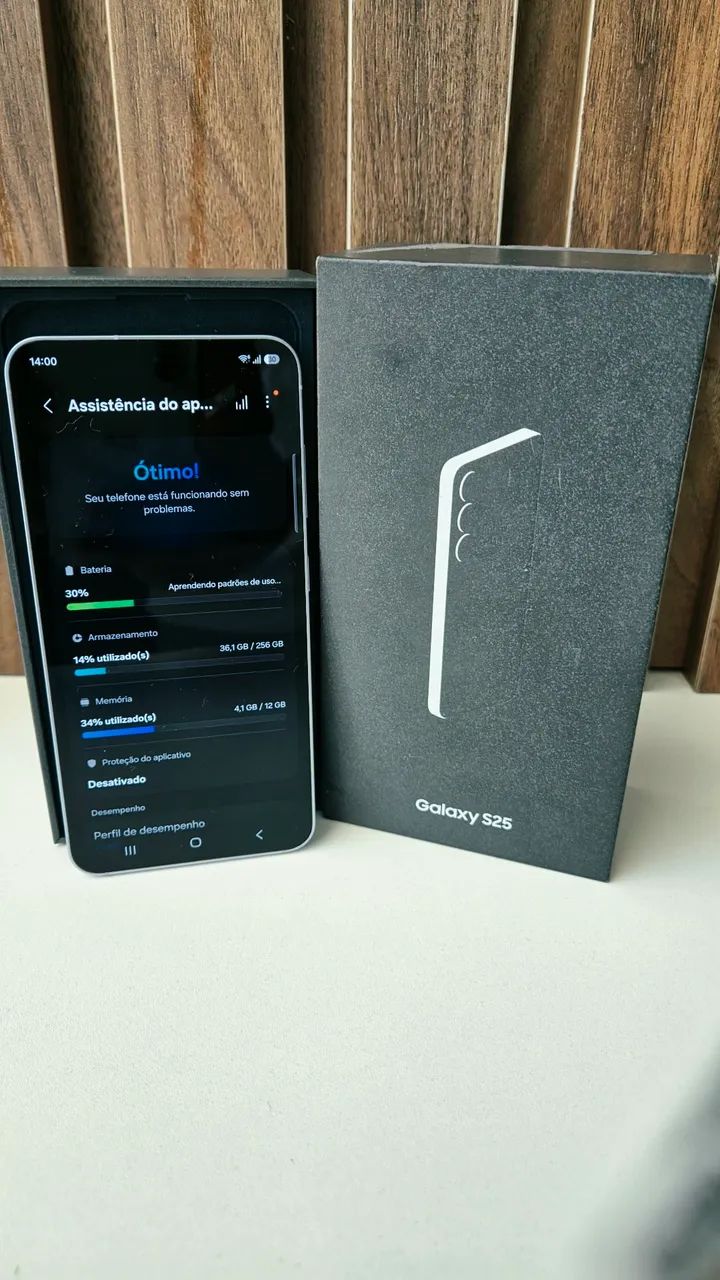 Galaxy S25 256GB / 12GB RAM - Azul Prata - Com Caixa e 6 Meses de Garantia - Foto 2