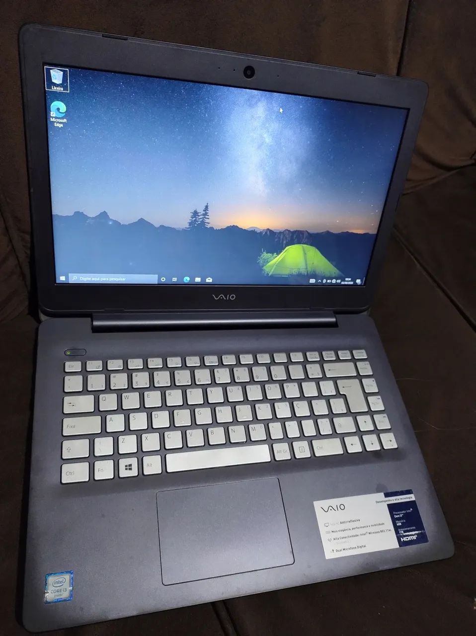 Notebook vaio i3 1TB tudo funcionando perfeitamente  - Foto 3