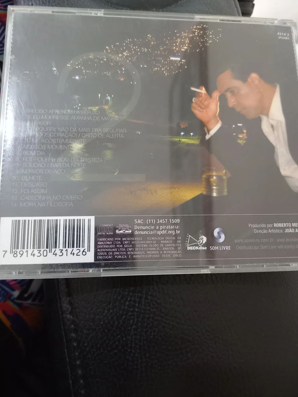 CD Elymar Santos - Amor e Dor 2 Acústico (Original) - Foto 2