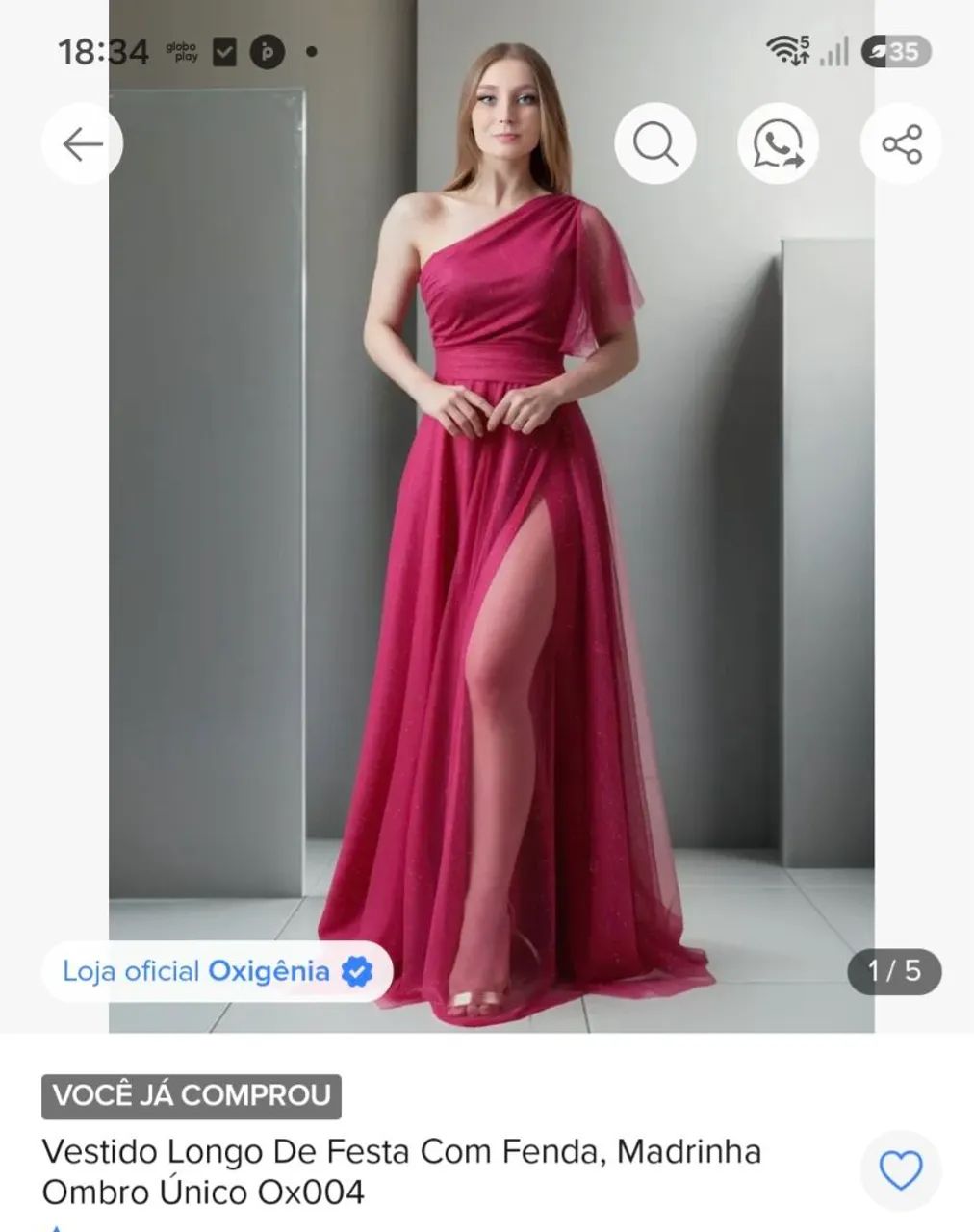 Vestido madrinha