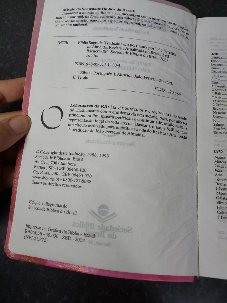 Biblia Sagrada letra Gigante 2008 - Foto 5