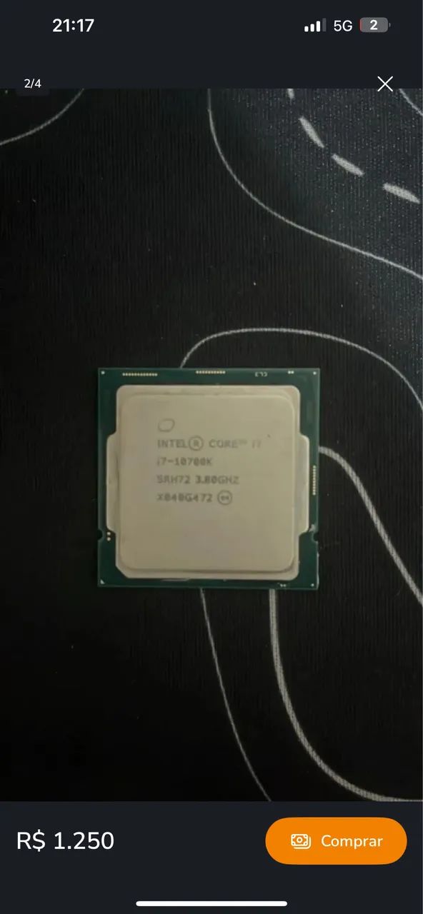 Processador I7- 10700K