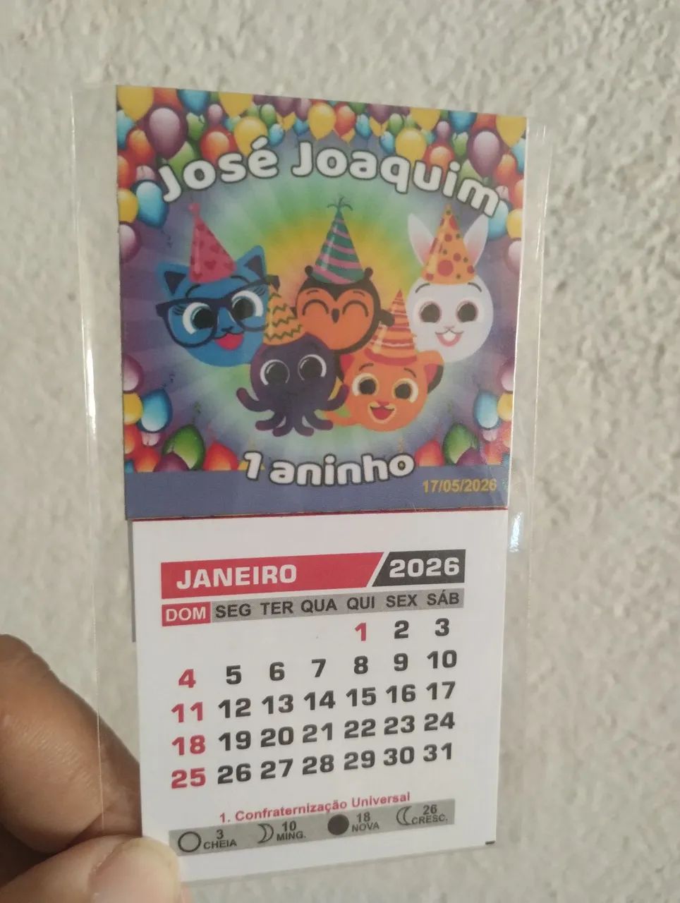 Calendário de geladeira  - Foto 3