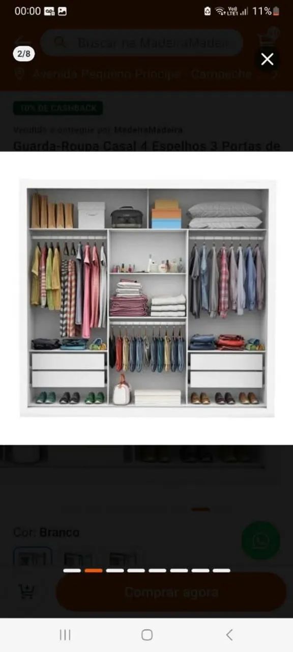 Guarda Roupa nova na caixa  - Foto 5