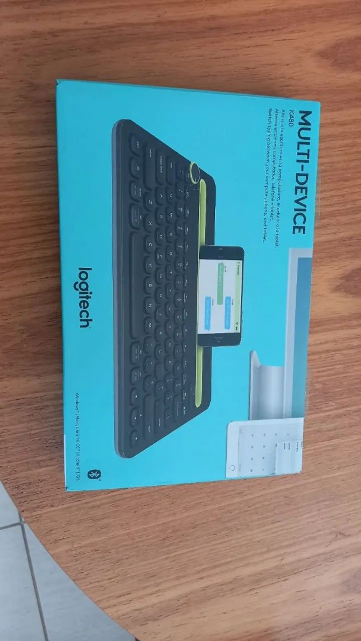 Teclado Logitech Bluetooth sem fio - Foto 2