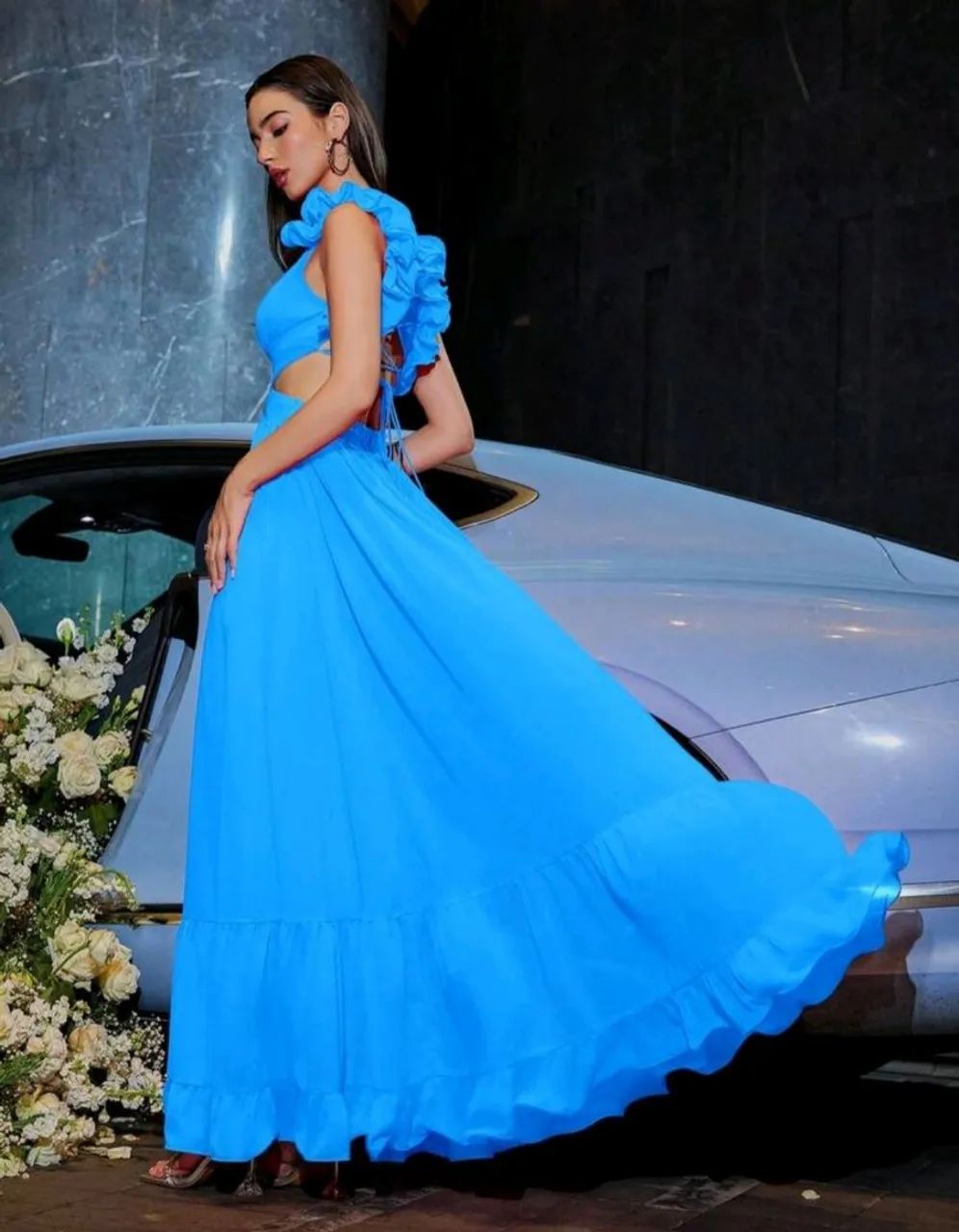 Vestido azul serenity M - Foto 2