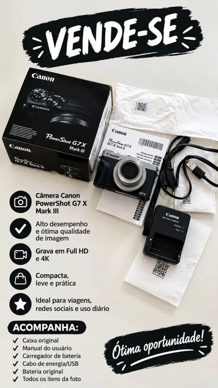Câmera fotográfica  - Foto 2