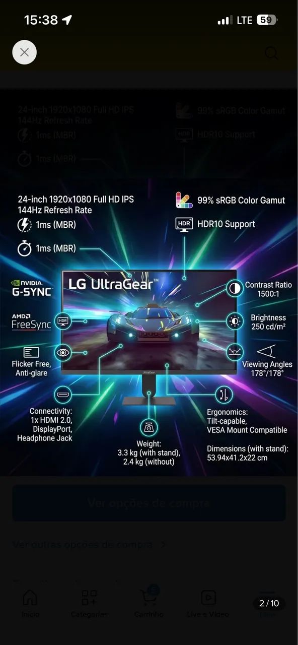 Monitor LG UltraGear
