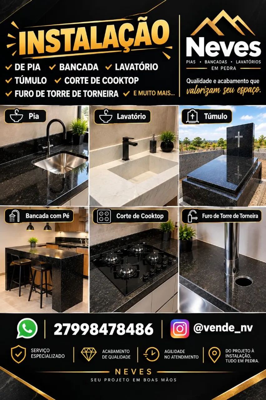 Instalação de granito mármore 