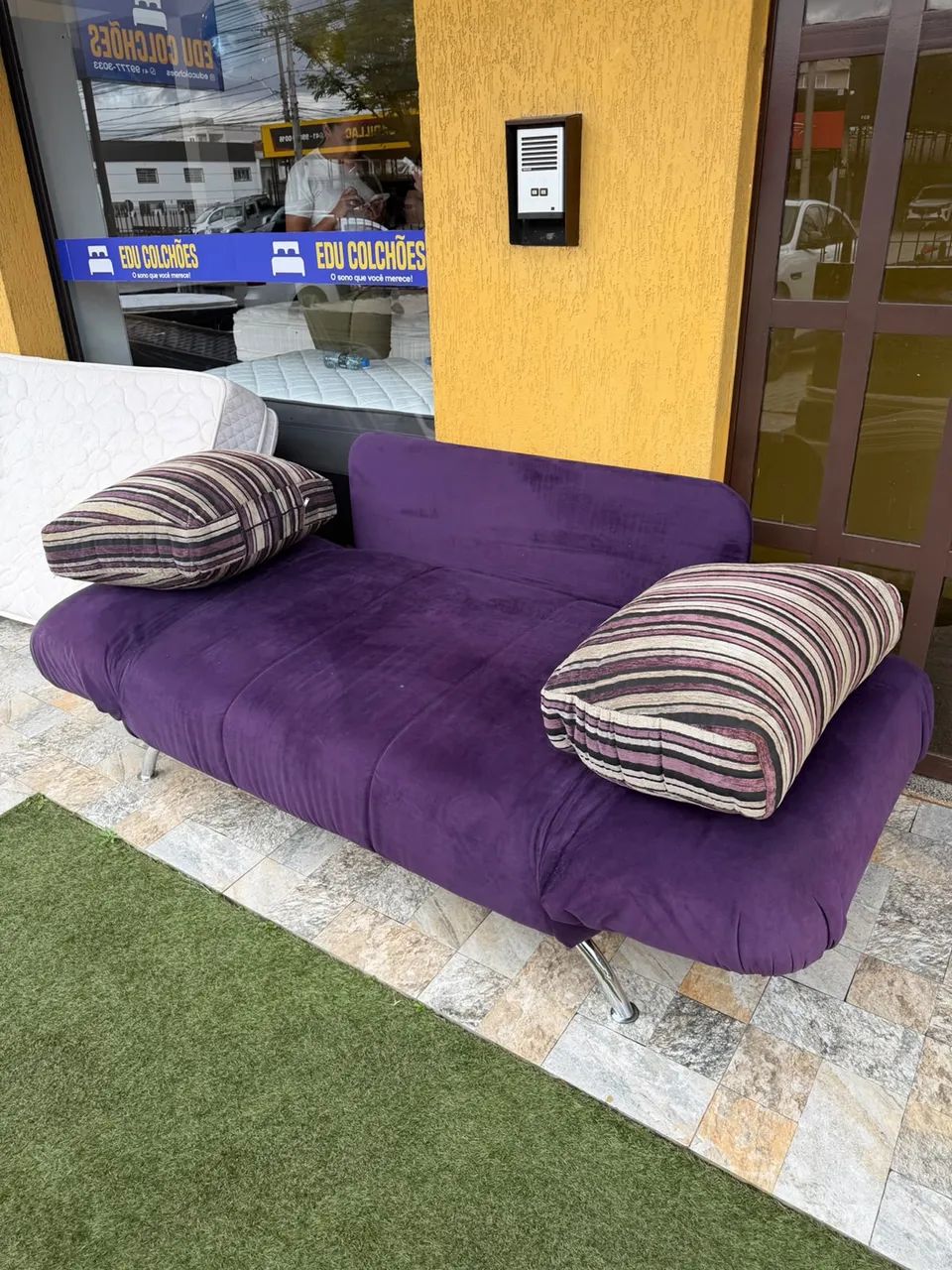 Sofá Cama SEMINOVO - ENTREGO  - Foto 3