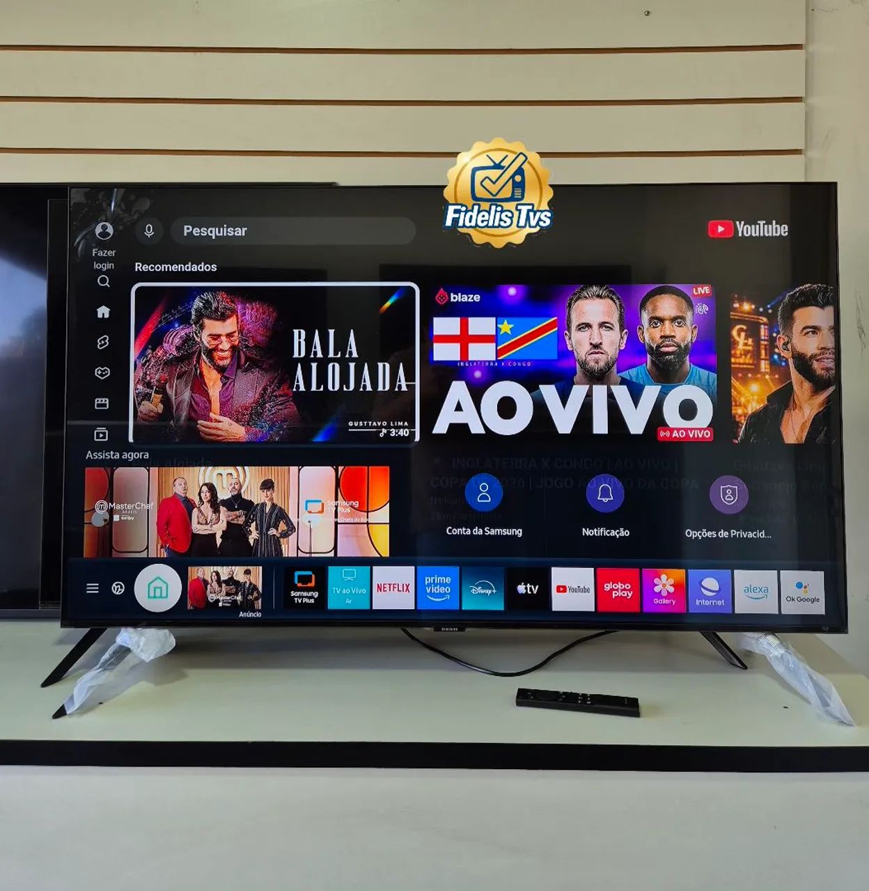 TV SAMSUNG 50 POLEGADAS SMART WIFI COMPLETA 4K  - Foto 3