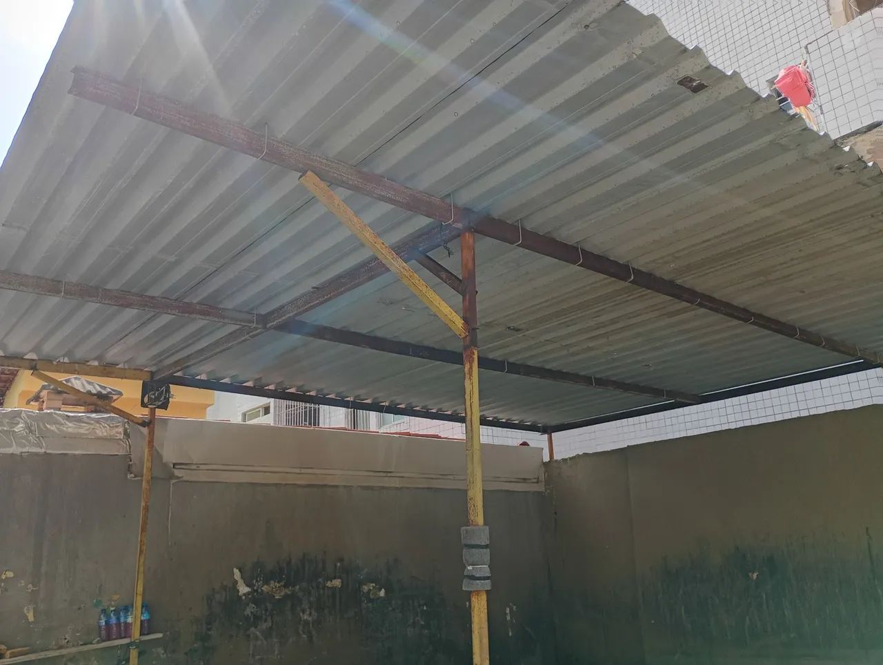 coberta com telhas galvanizadas completa422081360865546242
