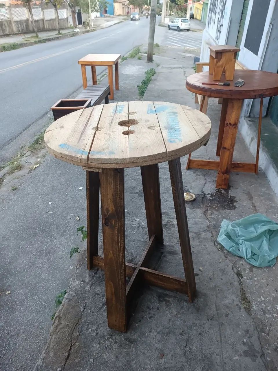 Mesa carretele de Gil 