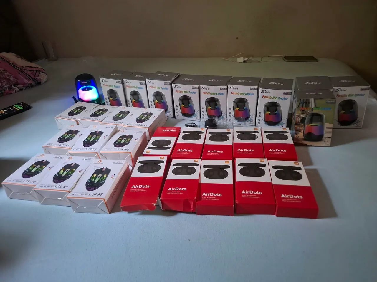 Vendo kit som mini speak+ mouse+Airdots - Foto 3