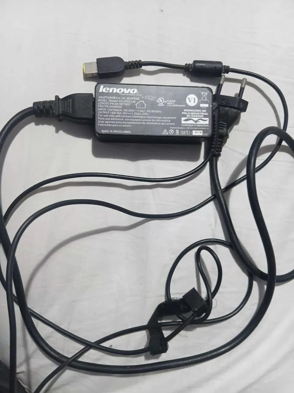 Carregador notebook lenovo
