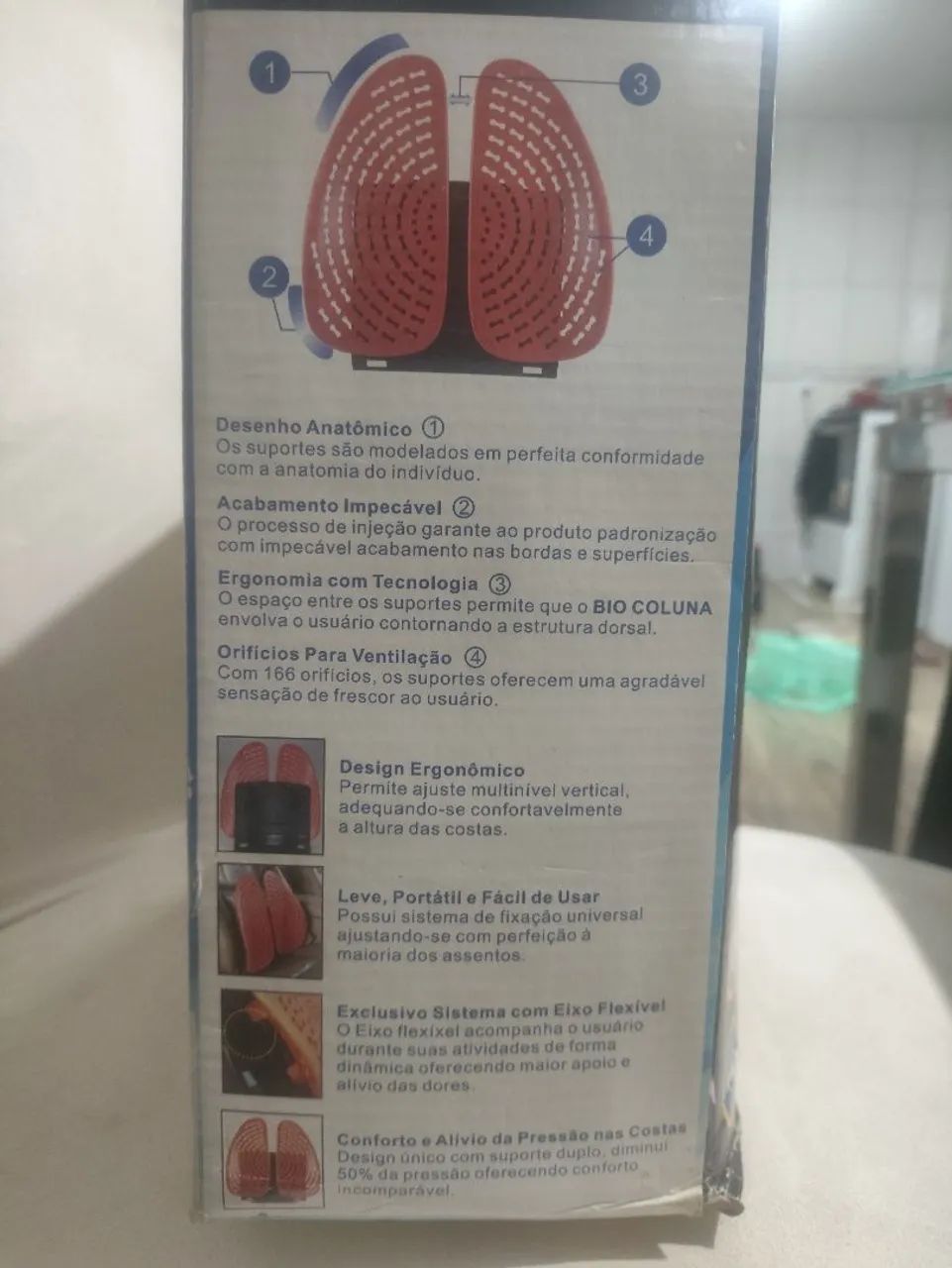 Encosto dinâmico e flexível  - Foto 4