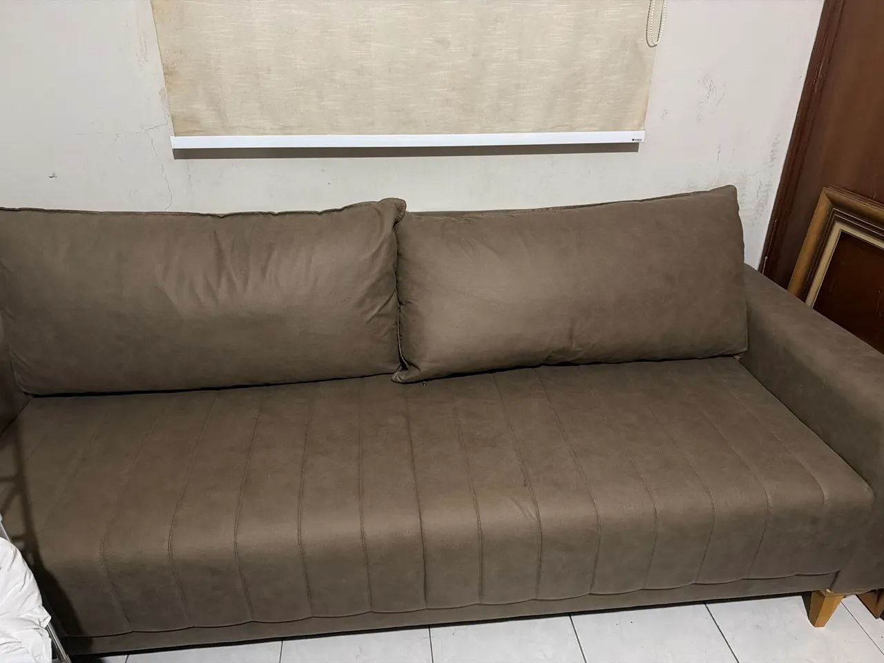 Sofá excelente novinha medida 2.10 - Foto 2