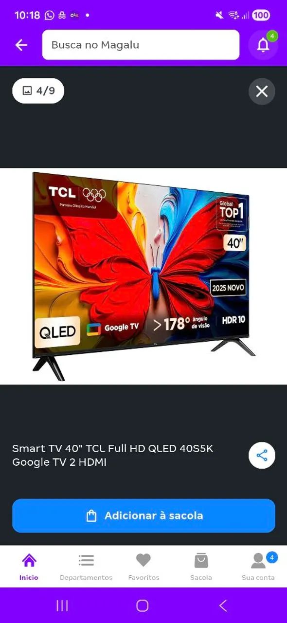 TV TCL SEMI NOVA - Foto 3