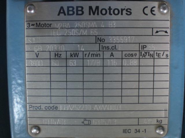 Motor elétrico 85 CV Novo 1778 RPM 380v ABB Motors - Foto 4