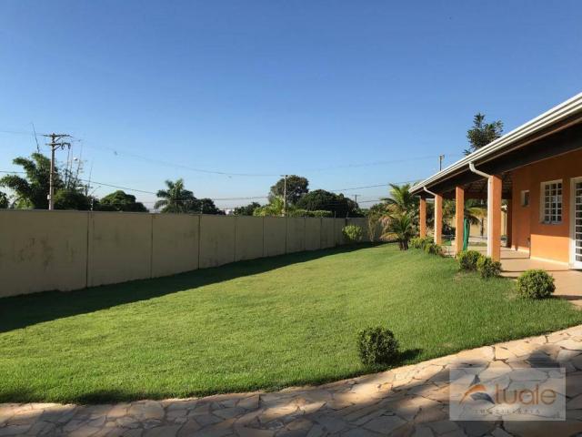 Chácara com 6 dormitórios para alugar, 1354 m² por r$ 5.000,00/mês - chácara recreio alvor - Foto 9