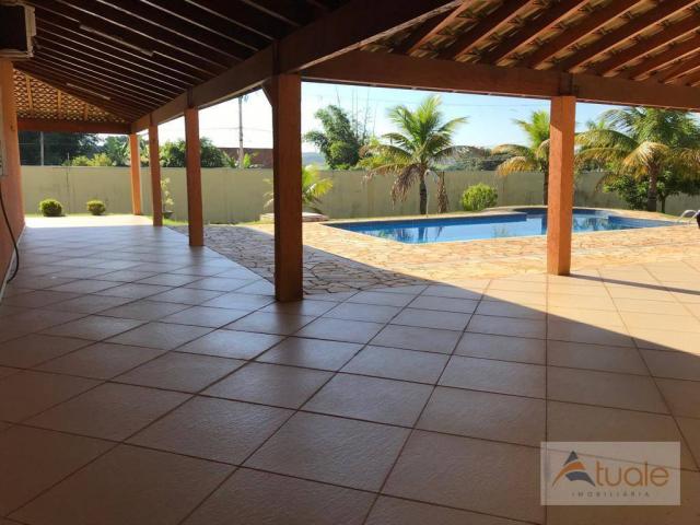 Chácara com 6 dormitórios para alugar, 1354 m² por r$ 5.000,00/mês - chácara recreio alvor - Foto 17