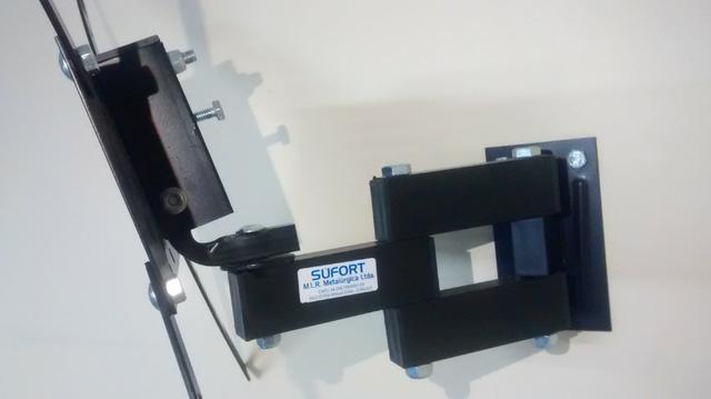 Suporte Tv Tri Articulado Lcd Plasma Led 14 A 48 Polegadas Sufort - Foto 3