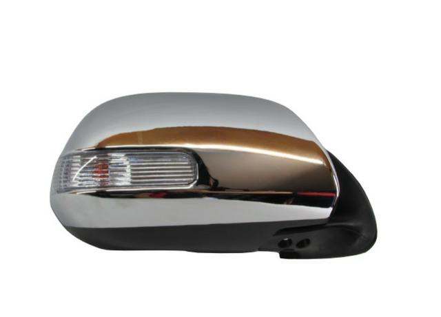 Retrovisor eletric Cromado c/pisca Hilux 2012 a 2015 Direito