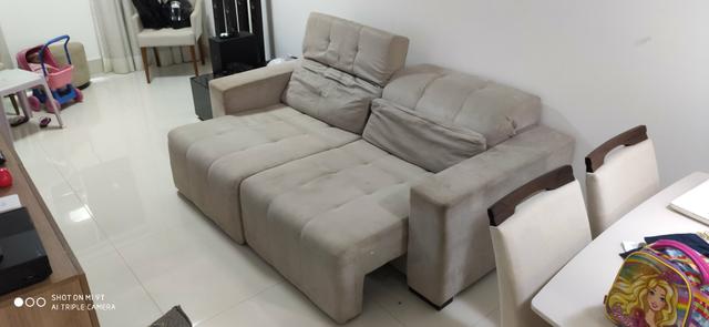 Sofá reclinável com chaise - Foto 4
