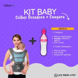 Título do anúncio: Kit Baby - Colher Dosadora + Canguru