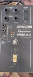Título do anúncio: Mesa de som wattsom 4 canal