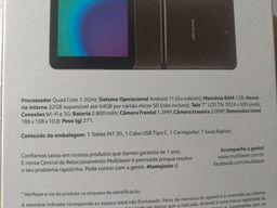 Título do anúncio: Vendo tablet Multilaser 