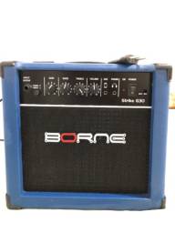 Título do anúncio: Amplificador para guitarra - azul Borne 