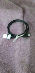 Título do anúncio: Cabo AV, USB macho padrão para USB macho mini, novo, comprimento 0,65 m, para transmissão 