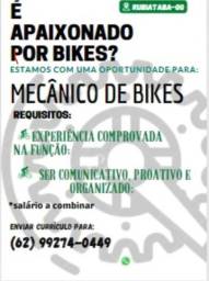 Título do anúncio: Vaga para Mecânico de Bikes