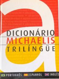 Título do anúncio: Dicionário Michaelis trilíngue