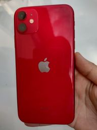 Título do anúncio: IPhone 11 red 64gb 