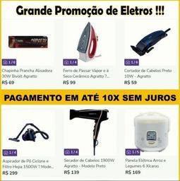Título do anúncio: Grande Promoção de Eletrodomésticos - NOVO de Fábrica //Até 10x sem juros//
