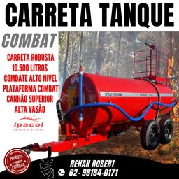 Título do anúncio: Carreta Tanque Agrícola C/ Kit Combate Incêndio RT 10.500 L