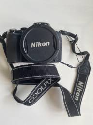 Título do anúncio: Máquina Fotografica Semi-profissional Nikon Coolpix P510 