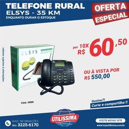 Título do anúncio: Kit Celular Rural + Cabo + Antena