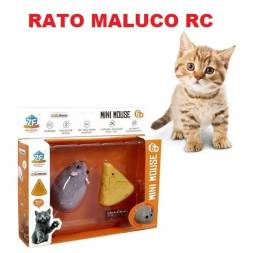 Título do anúncio: Rato Maluco Brinquedo para Gatos Controle Remoto