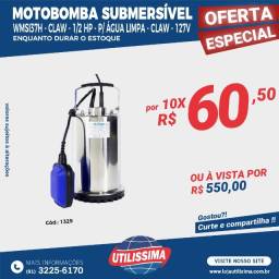 Título do anúncio: Motobomba Submersível para Água Limpa 1/2HP - Entrega grátis