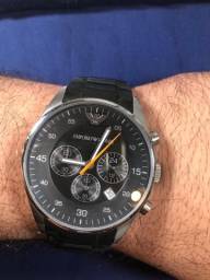 Título do anúncio: Relógio masculino preto Empório Armani