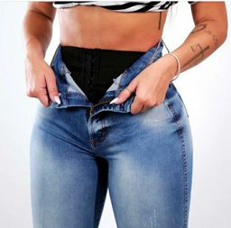 Título do anúncio: Calça jeans Com cinta acoplada 