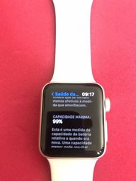 Título do anúncio: Apple Watch  Series 3 (gps) Caixa De Alumínio Prateado 38 Mm