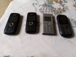 Título do anúncio: Vendo 8 celulares antigos